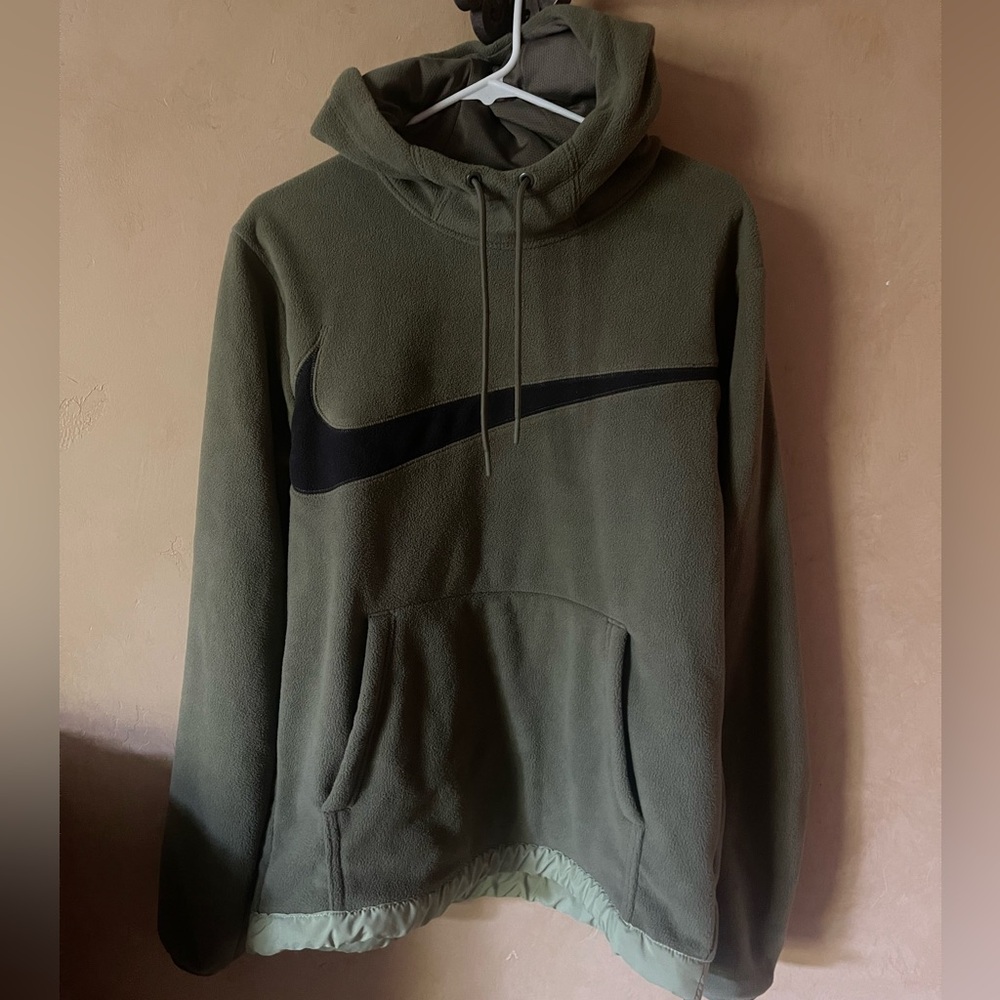 NWT NIKE  Men's CLUB+ Fleece Winterized Crew Pullover Hoodie  Size Small